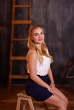 Ukrainian mail order bride Maria from Kiev with blonde hair and brown eye color - image 9