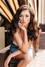 Ukrainian mail order bride Anastasia from Ivano-Frankovsk with brunette hair and hazel eye color - image 14