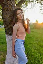 Ukrainian mail order bride Marina from Kiev with brunette hair and brown eye color - image 2