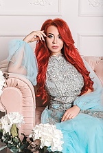 Ukrainian mail order bride Anastasia from Kyiv with red hair and blue eye color - image 9