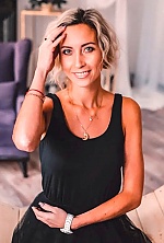Ukrainian mail order bride Lilya from Brest with blonde hair and green eye color - image 5