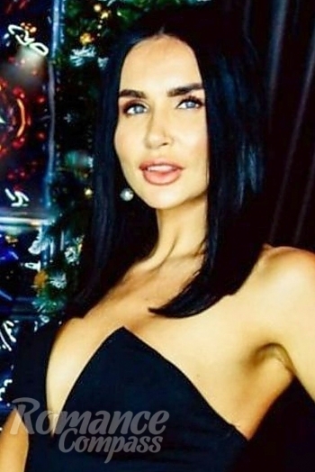 Ukrainian mail order bride Ekaterina from Sochi with black hair and brown eye color - image 1