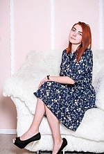 Ukrainian mail order bride Daria from Kiev with auburn hair and blue eye color - image 6