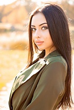 Ukrainian mail order bride Marina from Lozova with black hair and green eye color - image 8
