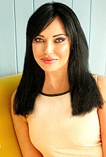 Ukrainian mail order bride Elena from Dnipro with black hair and grey eye color - image 4