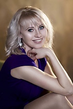 Ukrainian mail order bride Elena from Kiev with blonde hair and blue eye color - image 7