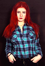 Ukrainian mail order bride Alena from Lugansk with red hair and hazel eye color - image 10