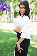 Ukrainian mail order bride Adelina from Kharkov with black hair and black eye color - image 3