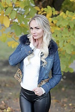 Ukrainian mail order bride Alina from Donetsk with blonde hair and blue eye color - image 5