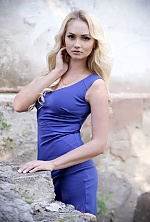 Ukrainian mail order bride Alina from Donetsk with blonde hair and blue eye color - image 12