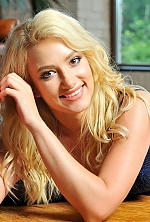 Ukrainian mail order bride Anna from Kiev with blonde hair and hazel eye color - image 9