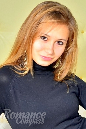 Ukrainian mail order bride Ekaterina from Stockholm with light brown hair and brown eye color - image 1