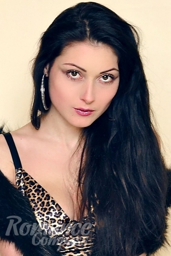 Ukrainian mail order bride Tatyana from Kharkov with black hair and brown eye color - image 1