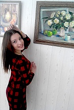 Ukrainian mail order bride Kateryna from Kiev with brunette hair and grey eye color - image 13