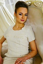 Ukrainian mail order bride Kateryna from Kyiv with brunette hair and green eye color - image 4
