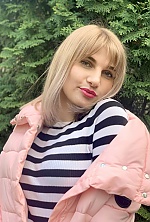 Ukrainian mail order bride Valentine from Sharhorod with blonde hair and blue eye color - image 5