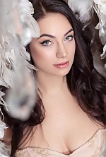 Ukrainian mail order bride Anastasia from Kiev with brunette hair and grey eye color - image 4