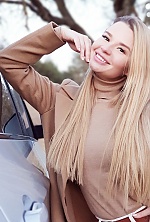 Ukrainian mail order bride Katia from Kyiv with blonde hair and green eye color - image 2
