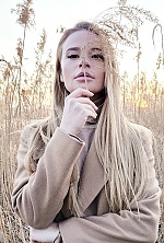 Ukrainian mail order bride Katia from Kyiv with blonde hair and green eye color - image 4