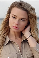 Ukrainian mail order bride Katia from Kyiv with blonde hair and green eye color - image 7