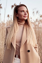 Ukrainian mail order bride Katia from Kyiv with blonde hair and green eye color - image 5