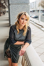 Ukrainian mail order bride Aliona from Tiraspol with blonde hair and blue eye color - image 9