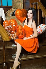 Ukrainian mail order bride Julia from Kiev with black hair and brown eye color - image 8