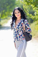 Ukrainian mail order bride Viktoria from Kharkov with black hair and blue eye color - image 6