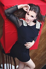 Ukrainian mail order bride Nataly from Kiev with light brown hair and green eye color - image 12