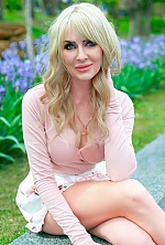 Ukrainian mail order bride Oksana from Odesa with blonde hair and blue eye color - image 2