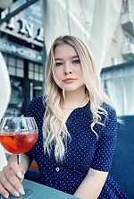 Ukrainian mail order bride Lia from Rovenki with blonde hair and blue eye color - image 10
