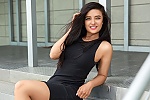 Ukrainian mail order bride Daria from Minsk with brunette hair and green eye color - image 14