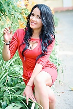 Ukrainian mail order bride Victoria from Odesa with black hair and brown eye color - image 8