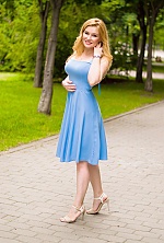Ukrainian mail order bride Anna from Dnipro with light brown hair and blue eye color - image 3