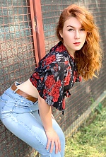 Ukrainian mail order bride Ekaterina from Lvov with light brown hair and hazel eye color - image 3