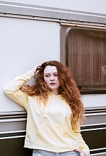 Ukrainian mail order bride Lera from Donetsk with red hair and blue eye color - image 2