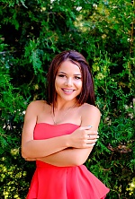 Ukrainian mail order bride Alena from Odesa with brunette hair and hazel eye color - image 18