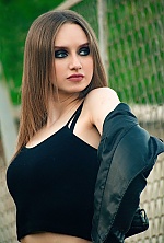Ukrainian mail order bride Yana from Kharkiv with light brown hair and brown eye color - image 3