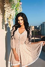 Ukrainian mail order bride Roxolana from Lvov with black hair and hazel eye color - image 19