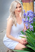 Ukrainian mail order bride Irina from Odesa with blonde hair and green eye color - image 2