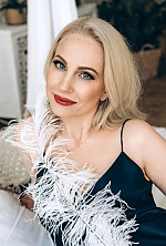 Ukrainian mail order bride Olena from Odesa with blonde hair and blue eye color - image 4