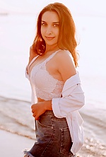 Ukrainian mail order bride Lina from Odessa with light brown hair and blue eye color - image 2