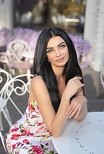 Ukrainian mail order bride Olga from Torquay with black hair and blue eye color - image 8