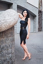 Ukrainian mail order bride Olga from Torquay with black hair and blue eye color - image 7