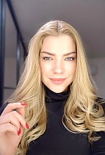 Ukrainian mail order bride Valeriya from Kiev with blonde hair and blue eye color - image 30