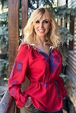 Ukrainian mail order bride Elena from Kharkov with blonde hair and blue eye color - image 2
