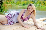 Ukrainian mail order bride Viktoria from Kiev with blonde hair and blue eye color - image 7