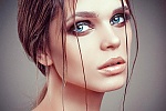 Ukrainian mail order bride Anastasiya from Moscow with light brown hair and blue eye color - image 5