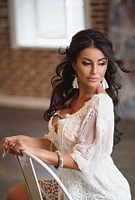 Ukrainian mail order bride Alina from Kiev with brunette hair and brown eye color - image 24