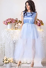 Ukrainian mail order bride Anastasia from Kharkiv with brunette hair and blue eye color - image 12